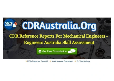 CDR Reference Reports For Mechanical Engineers - CDRAustralia.Org