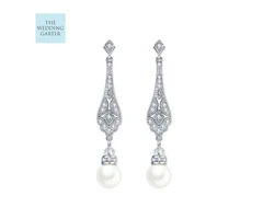 Buy Elegant Bridal Earrings For Brides At The Wedding Garter