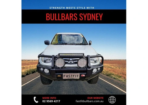 Safety, Strength & Superior Design with 4wd Bull Bars Sydney