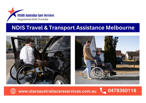 Reliable NDIS Travel & Transport Melbourne | Stars Australia Care
