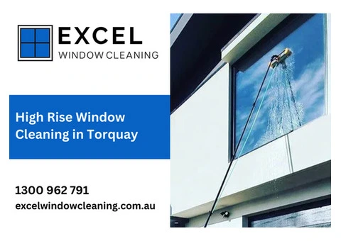 High Rise Window Cleaning in Torquay by Excel Window Cleaning