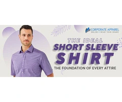The foundation of every attire is ideal short sleeve shirt