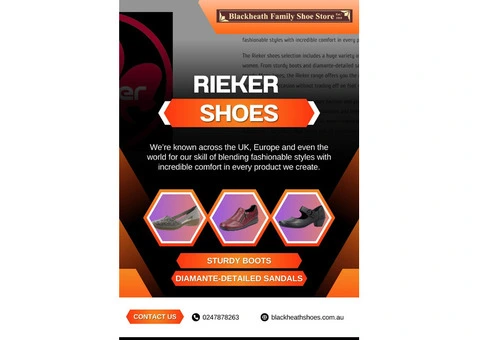 Rieker Shoes | Blackheath Shoes Store