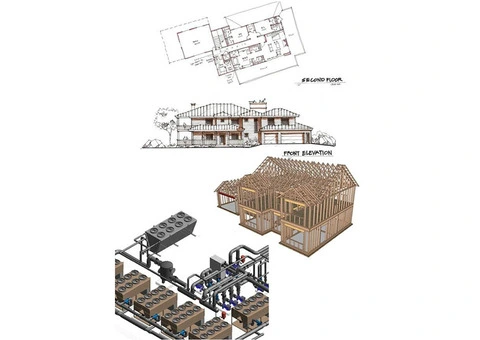 Wooden/ Timber  Structural CD Set With Engineering Services