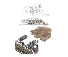 Wooden/ Timber  Structural CD Set With Engineering Services