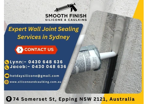 Smooth Finish Silicone & Caulking - Sydney Caulking Contractors