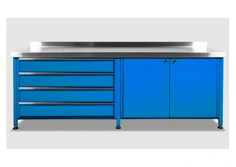 Building Strength and Order With a Steel Workbench With Drawers