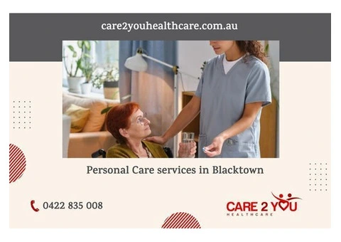 Personal Care Services Blacktown | Home Health Care Service