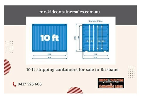 10 ft Shipping Containers for Sale Brisbane | Container Supplier