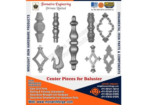 Wrought Iron Hardware, Gate Grill Parts,