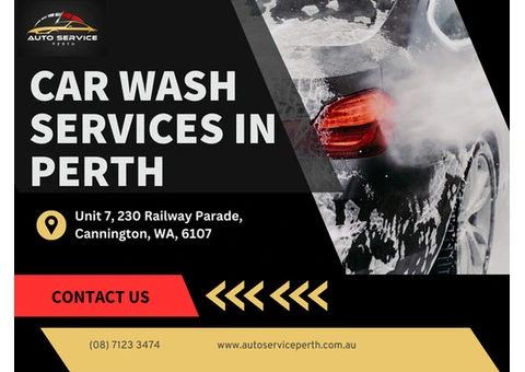 Searching for the Best Car Wash in Perth? We’ve Got You Covered