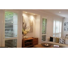Premium Polymer Plantation Shutters Tailored for Every Space
