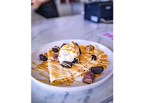 Delight in the Best Crepe Melbourne at Crave Street Dessert Bar!