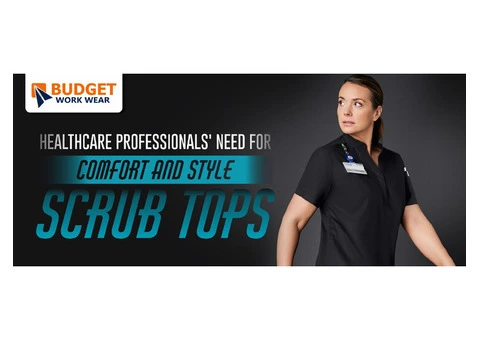 HEALTHCARE PROFESSIONALS NEED FOR COMFORT AND STYLE SCRUB TOPS