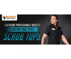 HEALTHCARE PROFESSIONALS NEED FOR COMFORT AND STYLE SCRUB TOPS