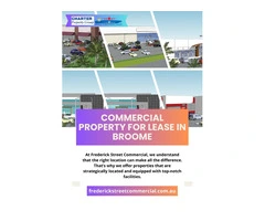 Commercial Properties for Lease in Broome | Frederick Street Commercial