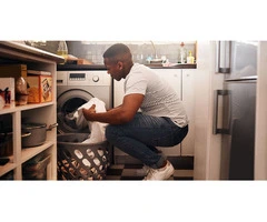 "Convenient and Efficient Laundry Services at Preston Laundromat"