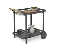 Stylish & Functional Imola Outdoor Bar Cart – Charcoal