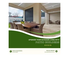 Patio Builders You Can Trust – Quality & Style Guaranteed