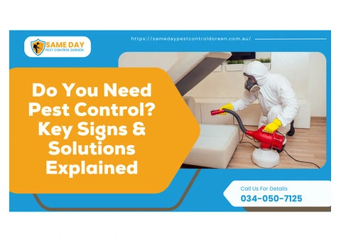 Eliminate Unwanted Pests with Top Pest Control Services in Doreen Book Now
