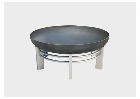 Alfred Riess Namafjall Steel Fire Pit – Large for Elegant Outdoor Heating