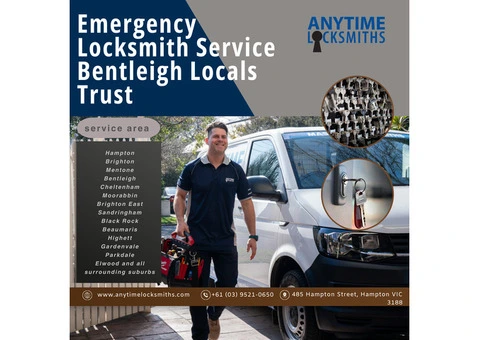 Emergency Locksmith Service Bentleigh Locals Trust