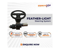Power-Assisted Boat Steering System | Steerlyte Plus
