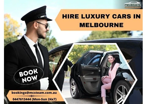 Luxury Car Hire in Melbourne: Arrive in Style and Comfort