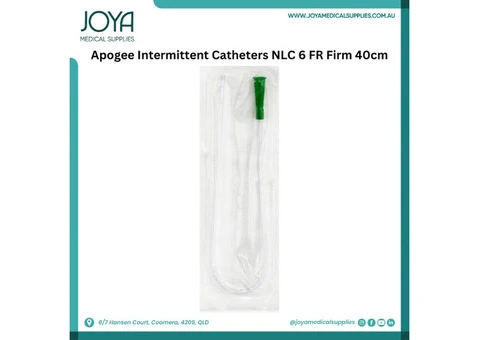Apogee Intermittent Catheters NLC 6 FR Firm 40cm - Joya Medical Supplies