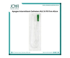 Apogee Intermittent Catheters NLC 6 FR Firm 40cm - Joya Medical Supplies
