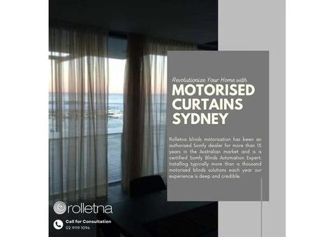 Upgrade Your Space with Motorised Curtains Sydney