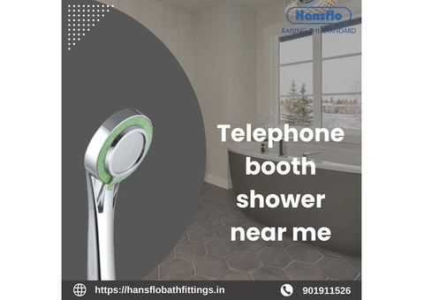 Telephone Booth Shower Near Me