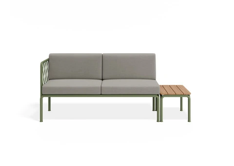 Seville Config E – 2 Seater Sofa in Eucalyptus Green – Perfect for Outdoor Comfort
