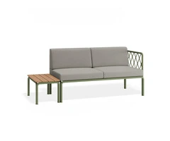 Elegant & Durable Seville Config F – 2 Seater Outdoor Sofa
