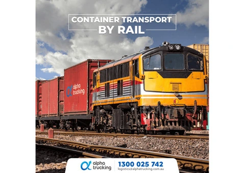 Long-Distance Container Transport by Rail – Safe & Efficient