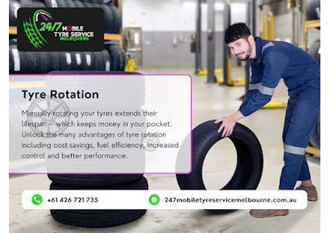 Emergency Tyre Replacement – 24/7 Mobile Tyre Service Melbourne