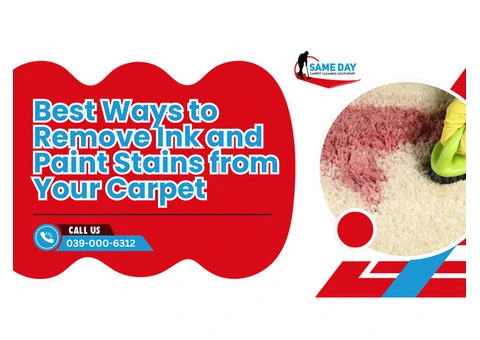 Carpet Cleaning Southport: Best Ways to Remove Ink and Paint Stains from Your Carpet