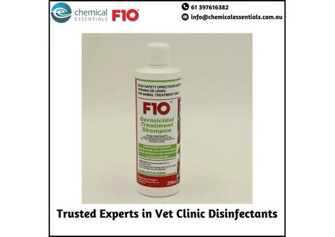 Trusted Experts in Vet Clinic Disinfectants
