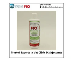 Trusted Experts in Vet Clinic Disinfectants