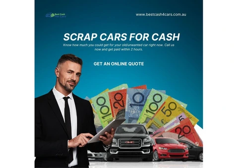We Pay Cash & Pick Up Free with Cars for Scrap