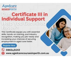 Join a Growing Industry with Certificate III in Aged Care Qualification