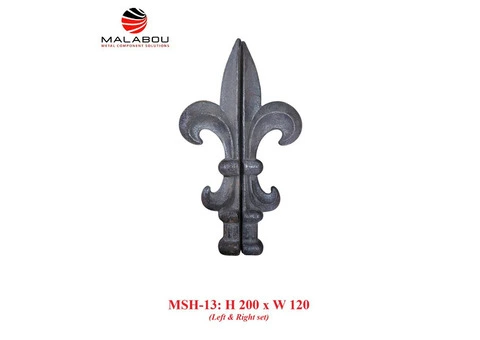 Malabou's Wrought Iron Finials: A Classic Choice for Timeless Style - 1/3