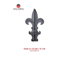 Malabou's Wrought Iron Finials: A Classic Choice for Timeless Style