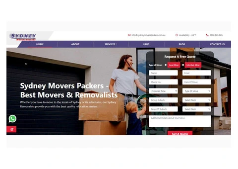 Sydney Movers Packers: Expert & Affordable Removalists