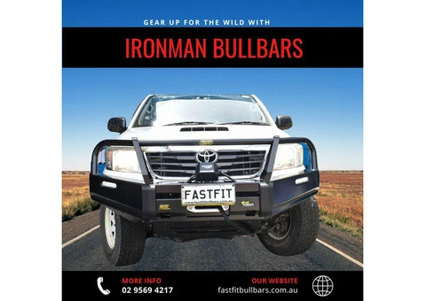 Your 4WD Deserves the Best with Ironman Raid Bullbar