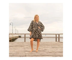 Comfortable And Chic Cotton Midi Dress