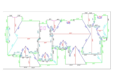 Roof Measurement | Satellite Roof Measurement | Roof Pitch - 4/5