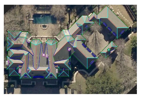 Roof Measurement | Satellite Roof Measurement | Roof Pitch - 5/5