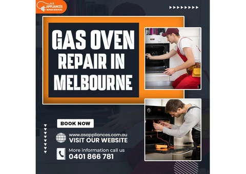 Gas Oven Repair in Melbourne