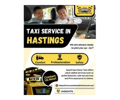 Taxi Service in Hastings — Southeast Silver Taxi